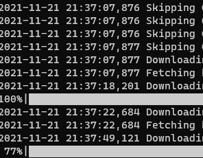 Fast Web Dataset Extraction Worfklow